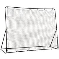Soozier – Filet de rebond de soccer avec 5 angles ajustables – 8 pi x 6 pi-Taille de 8x6 pi pour s'amuser dans les garages, parcs ou plages 
