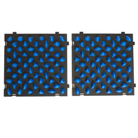 Bintiva - Tapis tactile Pebblestone - Lot de 2-Vendus en lot de 2, les pièces du tapis tactile peuvent être reliées entre elles pour former une zone sensorielle plus grande. Plusieurs ensembles peuvent être achetés pour créer une zone encore plus grande
