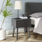 Modway - Render Table d’appoint, Fusain-Table d’accent pour l’entrée