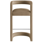 Modway - Winslow Performance Velvet Tabouret de bar - Taupe-7