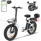 Gyrocopters - Vélo électrique pour adultes iCaddy - Vitesse 40 km/h, assistance au pédalage, autonomie 125 km - Blanc-Le vélo électrique Gyrocopters iCaddy est conçu pour les cyclistes en quête d'efficacité et de praticité au quotidien. Ce modèle offre une expérience haut de gamme grâce à un cadre en alliage d'aluminium à la fois robuste et léger, facile à manier et suffisamment résistant pour un usage quotidien