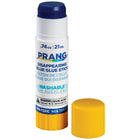 Prang - Bâton de colle lavable - 0,74 oz - Bleu - Paquet de 12-Lavable, inodore, certifié AP non toxique