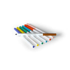 Marqueurs lavables Super pointes Crayola, ensemble de 100-Les marqueurs lavables Crayola sont parfaits pour les enfants et les adultes qui veulent dessiner dans un cahier à colorier, créer des œuvres d'art originales ou se pratiquer en calligraphie