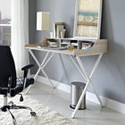 Modway - Bin Bureau - Chêne-Quatre compartiments facilement accessibles