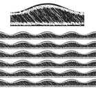 Ashley Productions - Bordure magnétique - Craie noire pour gribouillage - 12 pi/paquet - Paquet de 6-Idéal pour décorer votre salle de classe ou votre maison