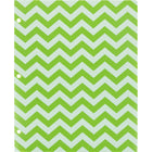 JAM Paper - Chemises plastiques couleur POP - 2 pochettes résistantes avec 3 perforations - couleurs tendance à chevrons assorties - Paquet de 6-Quantité : 6 dossiers par paquet | Un pour chaque sujet et projet