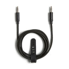 NXT Technologies - Câble de 4 pi tressé, mini prise casque stéréo de 3,5 mm, noir-Mini prise casque stéréo de 3,5 mm à mini prise casque stéréo de 3,5 mm