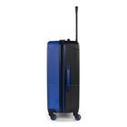 Reebok - Valise à roulettes pivotantes à coque rigide 26 po Time Out - Bleu-Système d’extension à fermeture éclair offrant 20 % d’espace de rangement supplémentaire