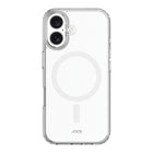 AXS - ULTRA CLEAR étui testé compatible MagSafe contre les chutes pour Apple iPhone 16 - Transparent-Design minimaliste offrant une protection contre les chutes de 6 pieds