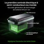Yoshino - B2000 SST Centrale électrique continue portable à semi-conducteurs de 2000 W-PUISSANCE ET CAPACITÉ - Une puissance continue de 2 000 watts (3 000 watts en crête) et une capacité de 1 326 Wh alimentent les appareils et les appareils électroménagers. Cette batterie SST est conçue pour 4 000 cycles à 80 % (11 ans et plus, 7 jours d'utilisation quotidienne.)