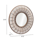 Zuo - Miroir Toto - Brun antique-6