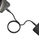 Scosche Strikeline USB-C magnétique vers USB-C 6 pieds - Noir-Câble de recharge rapide avec transfert de données haut vitesse 