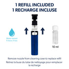 Quartet - Kit de nettoyage multi-usages Spray & Wipe-PUISSANT ET EFFICACE : Le chiffon en microfibre est très absorbant et ne se décolle pas. Il est doux et ne risque pas d'endommager les surfaces. Le nettoyant est une solution à base d'eau, sans alcool. La bouteille de spray est amovible et peut être facilement remplie avec d'autres solutions de nettoyage Quartet après utilisation.