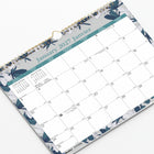 Blueline - 2027 Calendrier mural mensuel Tiles - 15 po x 12 po - bilingue-Calendriers de référence des mois précédent et suivant sur chaque feuille
