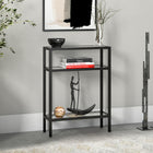 Hudson&Canal - Console Sivil 22" de largeur - Bronze noirci-Caractéristiques assemblage facile