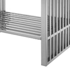 Modway - Gridiron 30" Vanette de salle de bain - Argent blanc-Assemblée requise