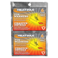 TechNiche Heat PaxMC - Chauffe-orteils adhésifs 6 heures et plus à activation à l’air - 240 paires-La conception mince s'adapte confortablement à l'intérieur de la plupart des chaussures, le support adhésif assure que la chaleur reste en place
