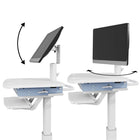 Luxor - Poste de travail médical VitalPower avec 1 batterie incluse-8