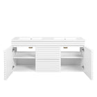 Modway - Render Fixation murale de 48" Vanette de salle de bain - Blanc blanc-7