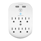 Westinghouse - Surtension murale 6 USB-Protection contre les surtensions 490J