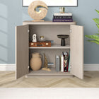 Hudson&Canal - Meuble d'appoint Plympton 32 po de largeur - Blanc aulne-Caractéristiques assemblage facile