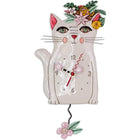 Enesco Allen Designs - Horloge à pendule « Joli chaton »-La collection Allen Designs, créée par Michelle Allen