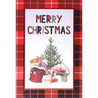 Rosedale Gold - Cartes de souhaits Noël Gold 5-1/2 po x 8 po / Enveloppes - paquet de 6-Cartes de souhaits qualité boutique