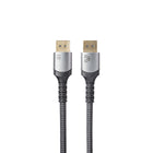 BlueDiamond - Câble Pro DisplayPort UHD 8K - 15 pieds - Gris-Bande passante de 32.4 Gbps : DisplayPort 1.4 offre une bande passante complète de 32,4 Gbps permettant une résolution 8K à 60 Hz et 4K à 144 Hz