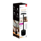Xtricity - Lampe de table tactile LED portable Skylar - Noire-Activation tactile pour une utilisation facile