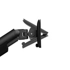 Kanto - Bras/support de bureau pour écrans 17 à 40 po - Un écran - Noir-Compatible avec les formats VESA 75x75 et 100x100