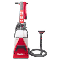 Sanitaire - Aspirateur vertical pour tapis RESTORE - 2 gal - Rouge-Nettoie en passes avant et arrière pour une productivité accrue par rapport aux machines concurrentes qui ne nettoient qu'en passes arrière