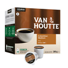 Van Houtte - Capsules de café colombien K-Cup moyennes - Torréfaction moyenne - Paquet de 30-COMPATIBILITÉ : Contient des capsules K-Cup authentiques, conçues pour une qualité garantie et une compatibilité avec toutes les cafetières K-Cup de Keurig.