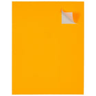JAM Paper Étiquettes postales carrées, 2 x 2 po, orange néon, 240/paquet-Dimensions : 2 x 2 po