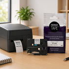 Premium Tape - Compatible avec Brother TZ231, TZ-231, TZE231, TZE-231 - Noir / Blanc - 12 mm-Marque : Premium Tape