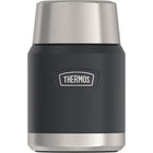 Thermos - Pot alimentaire Thermos ICON avec cuillère, 470 ml, granite-Technologie d’isolation sous vide ThermosMC offrant une rétention maximale de la température