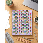 Hilroy - Cahier Floral – 10 1/2 po H x 8 po l – 160 pages – Violet-7