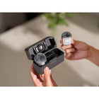 DJI - Mic Mini 2S avec 2 émetteurs, 1 récepteur et un étui de charge-Compatibilité étendue avec les appareils et connexion directe OsmoAudio