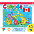 Masterpieces Puzzle Company - Carte de Canada casse-tête de 60 pièces-4