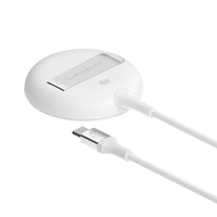 Scosche - plaquette MagicMount ChargePad Kick 25 watts sans fil MagSafe avec béquille pour les appareils iPhone et Qi2-Effectue la recharge repide sans fil des appareils MagSafe et Qi2 avec une puissance de jusqu'a 25 watts, soit 5 fois plus puissant que les chargeurs Qi standards.