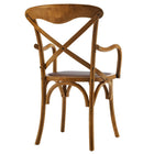 Modway - Gear Fauteuil à manger Ensemble de 4 - Noyer-8