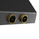KUCHT KRHG300-GL 30 po Hotte sous armoire - avec commandes numériques - 900 CFM - Gemstone/Or-Hotte professionnelle en acier inoxydable 304 de qualité supérieure, épaisseur 1,0 mm, qui rehaussera l’apparence de votre cuisine gastronomique