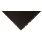 Edgewood Tapis Gritstop Fingermat™ grattoir extérieur ultra résistant - 24" x 32" - noir et intégrée bordure-Conserve sa flexibilité – même à basse température