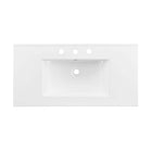 Modway - Chaucer 36" Vanette de salle de bain - Oak White-Assemblée requise