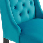 Modway - Baronet Performance Velvet Chaises de salle à manger Ensemble de 2 - Bleu-9