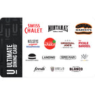The Ultimate Dining Card – Carte-cadeau de 50 $-Les récompenses Air Miles ne s'appliquent pas sur l'achat de cartes-cadeaux.
