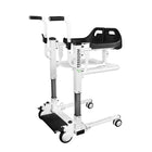 Mobile Patient Lift - Freedom & Independence - Soulève-patient électrique réglable - 34,5-42,5 po H - blanc/noir-Offre un moyen pratique et sécurisé de transférer des patients à mobilité réduite