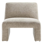 Modway - Amita Chenille Rembourré Chaise d’accent - Kaki-Capacité de poids : 331 lb