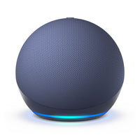 Amazon - Haut-parleur intelligent Echo Dot 5e génération - Bleu profond-Notre Meilleur Echo Dot Encore - Profitez d'une expérience audio améliorée par rapport à n'importe quel Echo Dot précédent avec Alexa pour des voix plus claires, des basses plus profondes et un son vibrant dans n'importe quelle pièce.