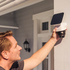 eufy Security - SoloCam S340 caméra de sécurité solaire, caméra extérieure sans fil, Blanc-Détection humaine AI de pointe : Compatible avec la diffusion sur Alexa Echo Show et Google Chromecast