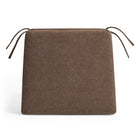 Modway - Jax Tissu Coussin de siège pour chaise à manger in Cacao-Sangles d’angle attachées